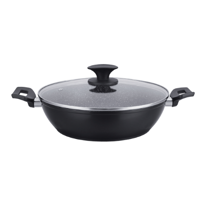 Picture of 28cm Forged Aluminium Casserole With Lid 3.5lt