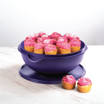 Picture of Bowl With Lid 10Lt - Purple