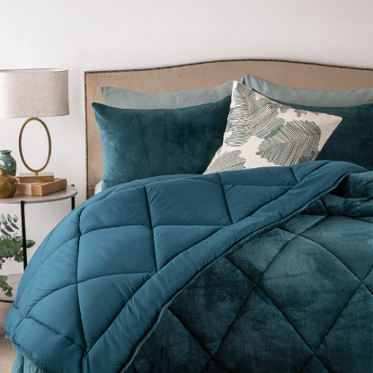 Picture of Sophia Comforter Set 3pc - Teal - King