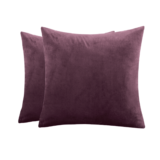 Picture of (2) Sophia Continental Pillowcase - Plum