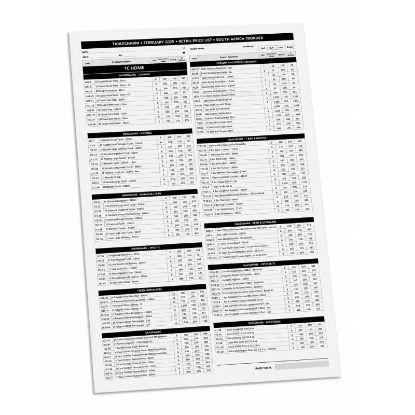 Picture of Consultant Price Lists (Sept 2026) - (15)