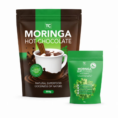 Picture of (ZH425+ZH450) Moringa Leaf Powder + Hot Chocolate