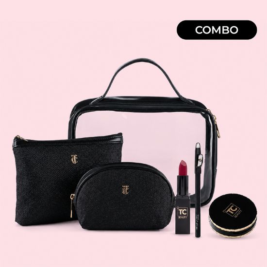 Picture of (EL01+LS92+PP05+SH291) Cosmetic Set +FREE Eyeliner